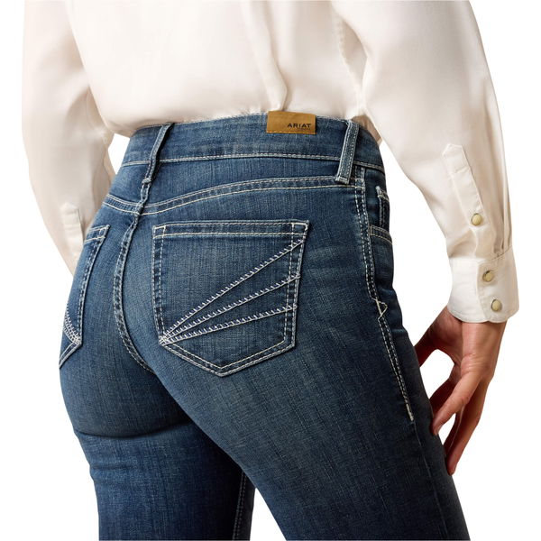 2026 Ariat Dames Perfect Rise Aisha Trouser Jeans 10040806 - Missouri